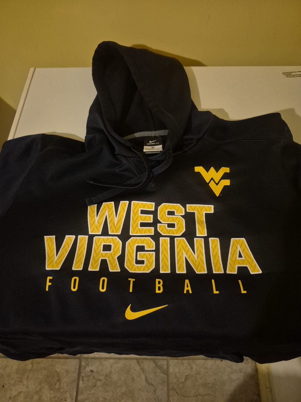Nike Men's West Virginia Football Crewneck Hoodie